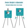 Convenient Easy To Carry Multifunctional Stable Wedding Signs Posters Display Stand School Supplies Art Easel