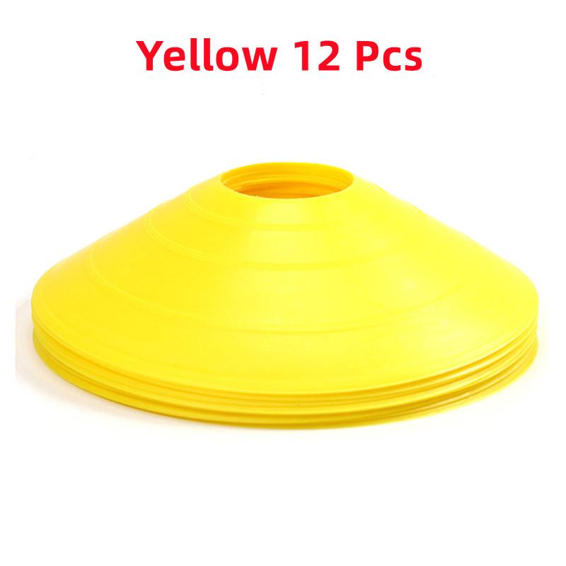 12 шт. Спортивный инвентарь для детей, тренировочное оборудование для футбола и роликовых коньков, препятствия, профессиональные конусы, реквизит для подвижных видов спорта