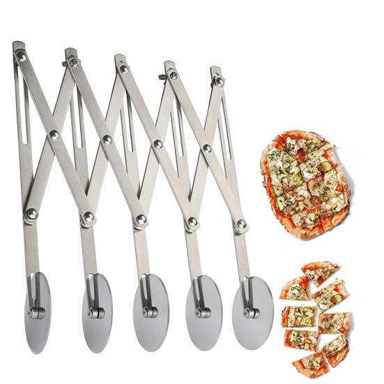 Колесо для пиццы из нержавеющей стали Yousheng, профессиональный регулируемый резак для печенья, разделитель теста для домашней кухни, ресторана, школы выпечки