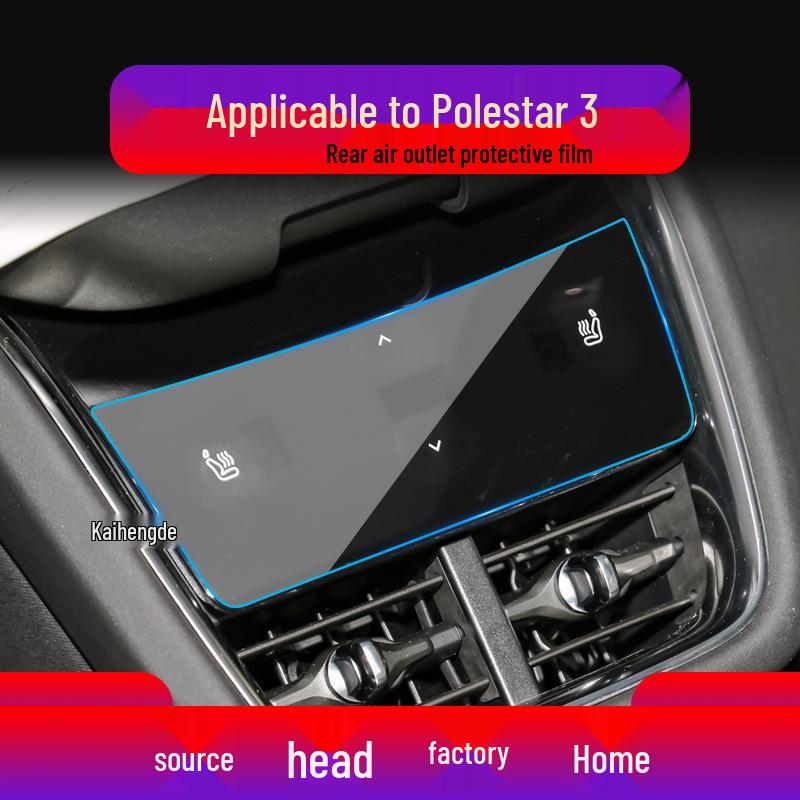 Polestar 1 & 2 Navigation Screen Protector Film & Center Console Sticker