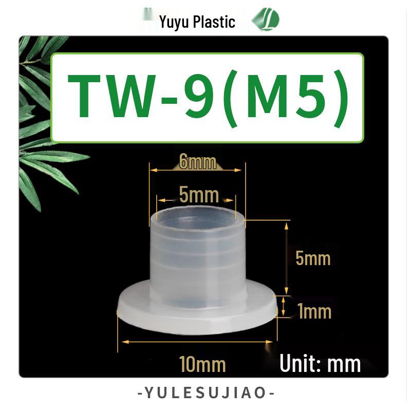 Nylon Insulating T-Type Plastic Washer for Transistor