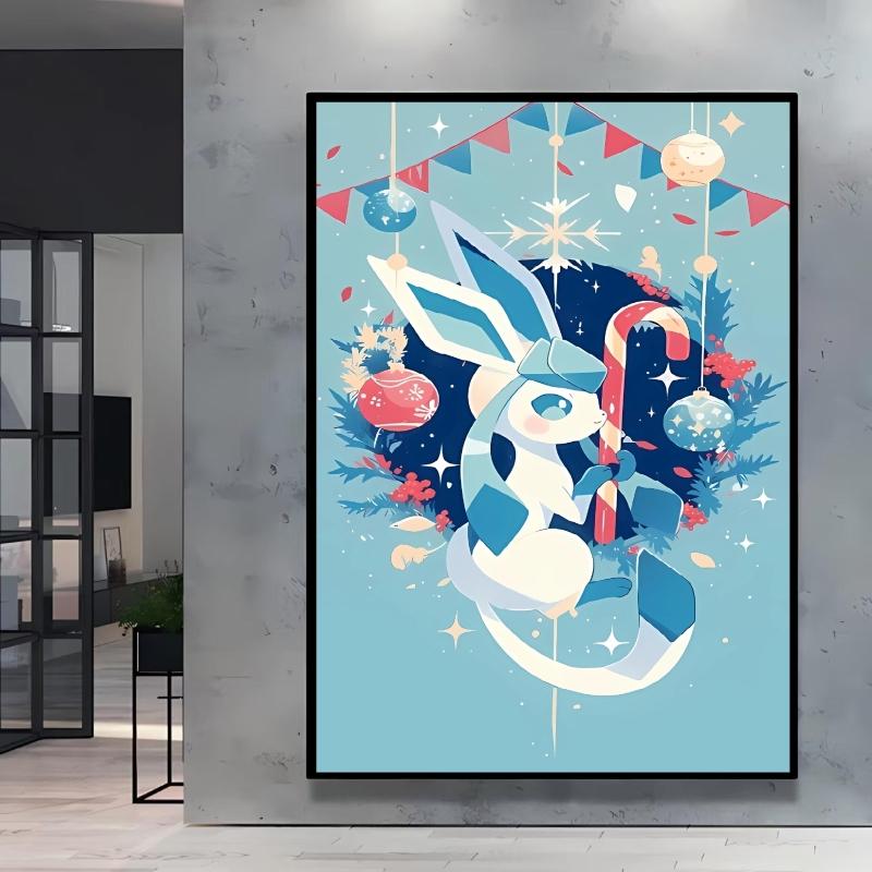 Anime Canvas Painting HD Prints Pikachu Posters Cartoon Character Picture Living Room Wall Decoration Christmas Gifts