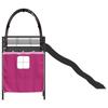 Kids Bunk Bed Black and Pink 75 x 190 cm Metal