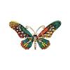 Брошь Бабочка со стразами Женская картина маслом Брошь Булавка Пальто Кардиган Модные Элегантные Милые Студенческие Аксессуары