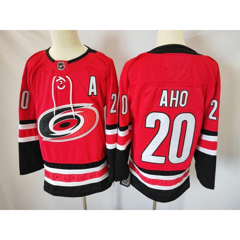 Hockey Jersey Hurricanes Team 20 37 Adult Mens Ice Sport Uniform Winter Sports Basketball Style