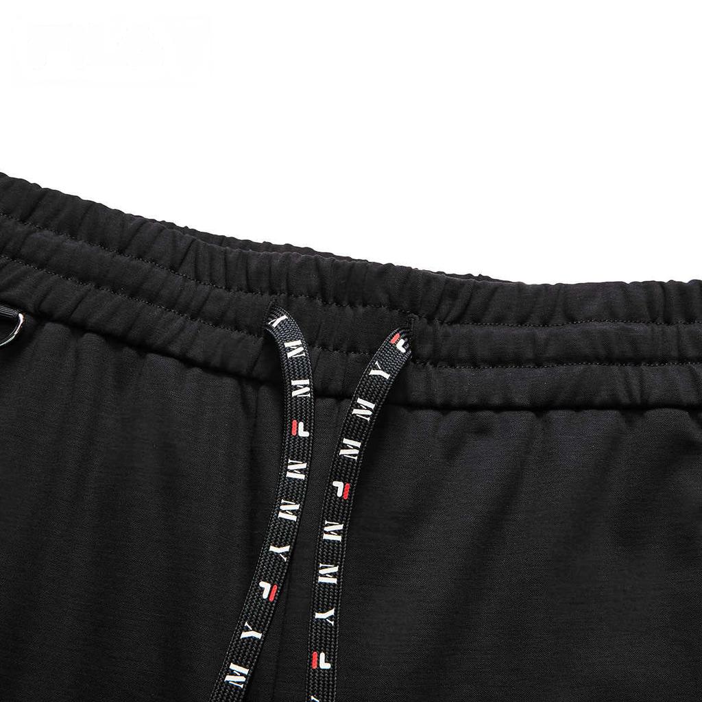 Fila Вязаные спортивные брюки с логотипом X Mihara Yasuhiro, мужские брюки черного цвета F11M123603F-BK