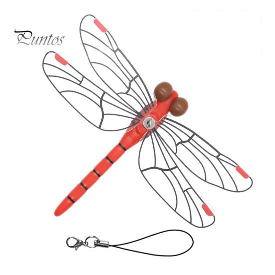 12 см поддельное украшение в виде стрекозы, устойчивое к атмосферным воздействиям садовое репеллент от мух, имитация мультяшной модели стрекозы, игрушка в помещении и на открытом воздухе, 3D орнамент в виде стрекозы