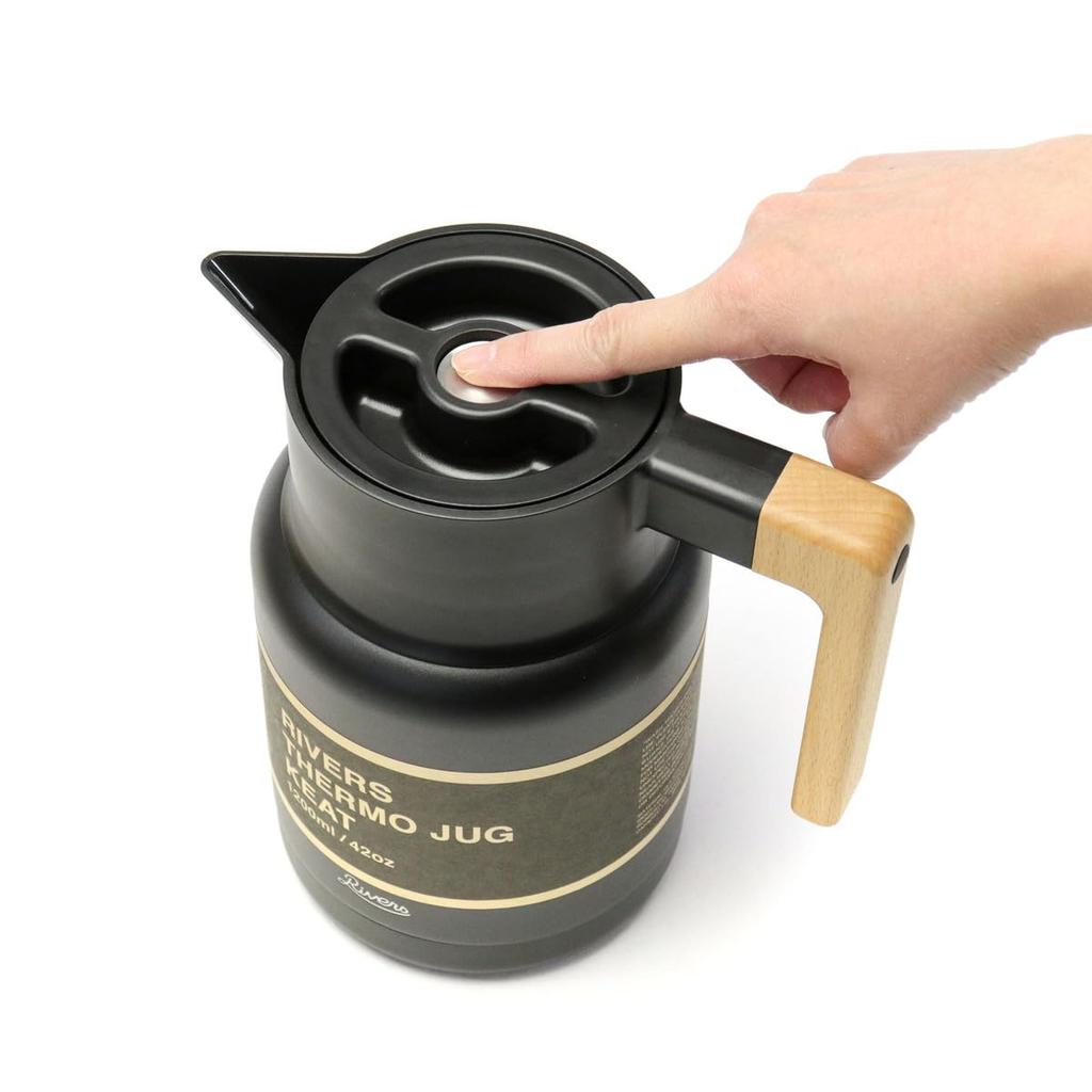 Термос Rivers Jug Kite 1200 Чайник СЛОНОВАЯ КОСТЬ [Rivers] 1.2л JG-001