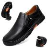Мода Натуральная Кожа Корова Работа Мужская Обувь Ручной Работы Мягкая Коровья Кожа Повседневные Мужские Лоферы Мода Толстая Подошва Мужская Обувь Черный Коричневый