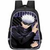 Spacious Jujutsu Kaisen Backpack For Kids With Lightweight Oxford Fabric