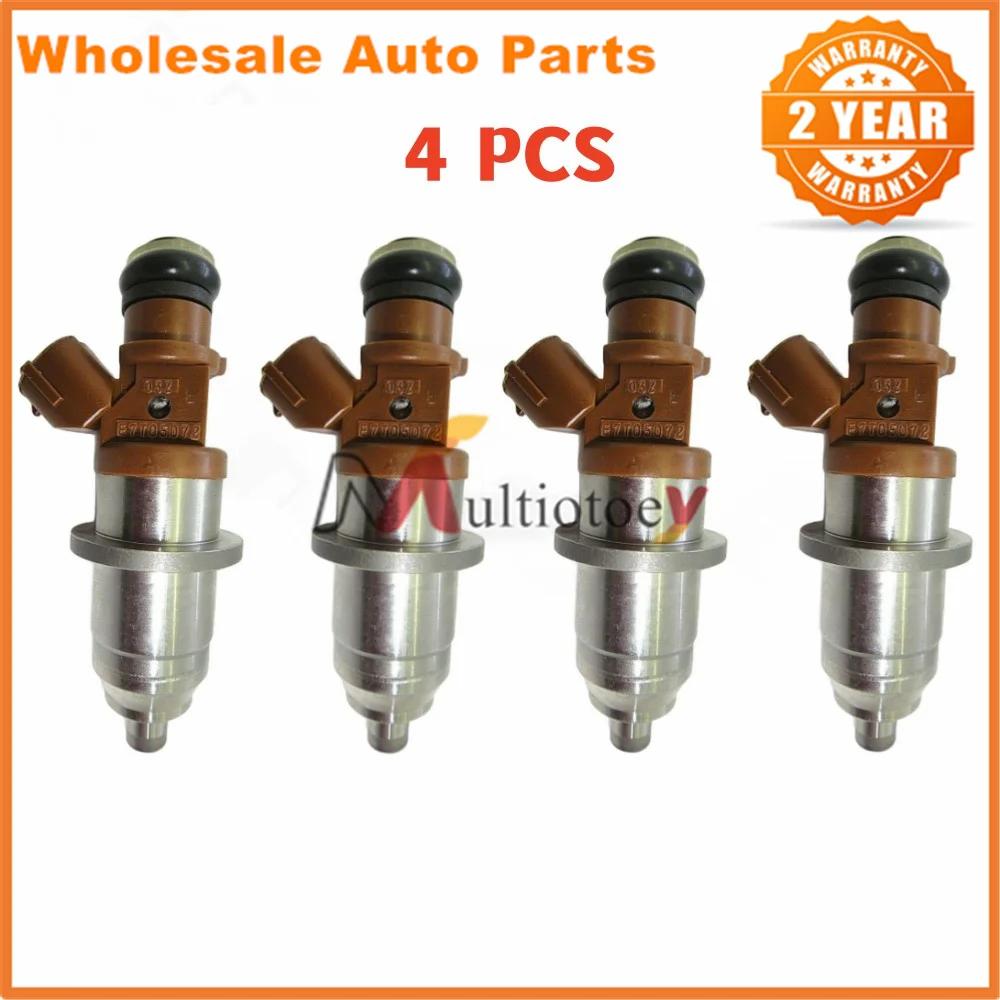 4PCS Fuel Injector Nozzle For Mitsubishi Pajero IO H67W H77W 4G93 4G94 Pajero Pinin 2.0L E7T05072 MR560553 1465A005 DIM1100G