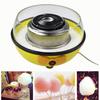 220V Electric Cotton Candy Machine with Measuring Spoon Bamboo Stick Floss Fluffy Sugar Children