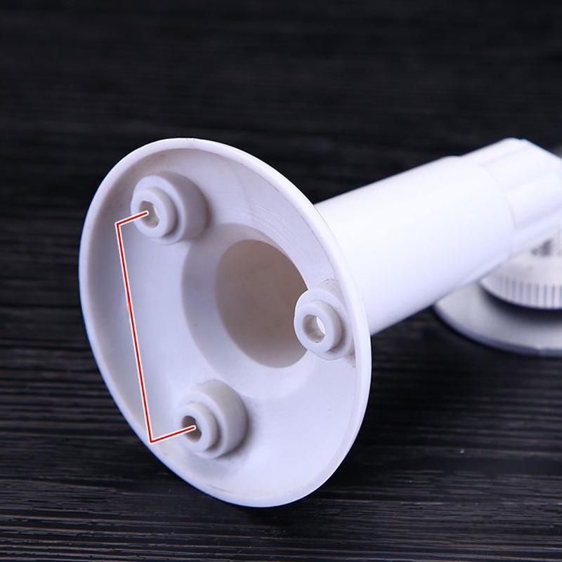 Белый настенный универсальный кронштейн для камеры с маленькой вращающейся головкой