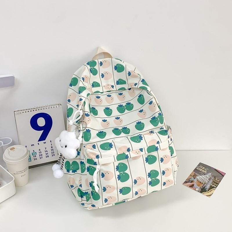 Style Small Backpack With Nylon Construction And Features For Students And Travel