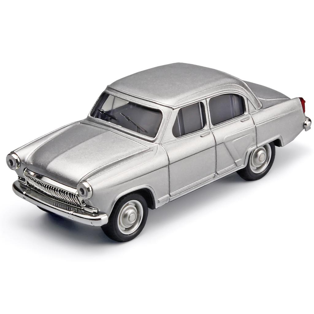 1/43 Волга ГАЗ-21 Металлическая модель автомобиля Литье под давлением Металлическая игрушка Классические транспортные средства Модель автомобиля Симуляция Миниатюрный масштаб Коллекция Подарки для детей