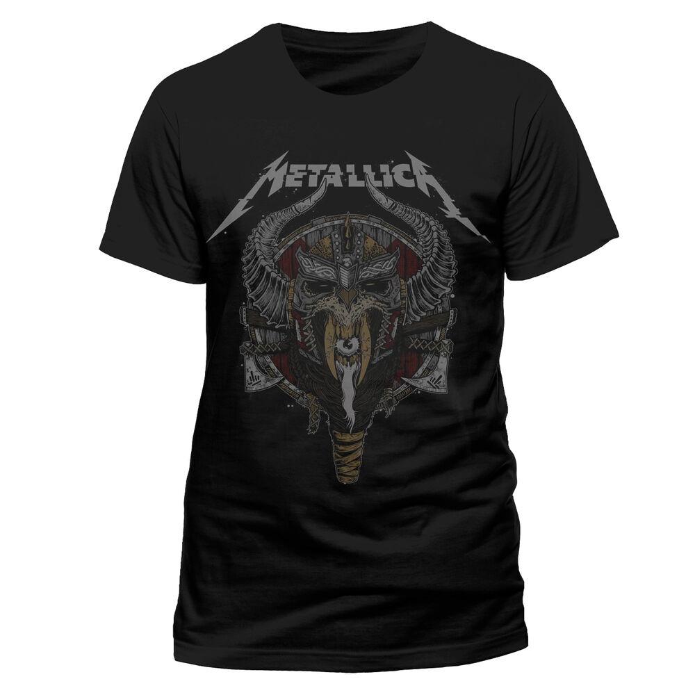Metallica Viking Hardwired To Self Destruct Black Rock Unisex T-shirt