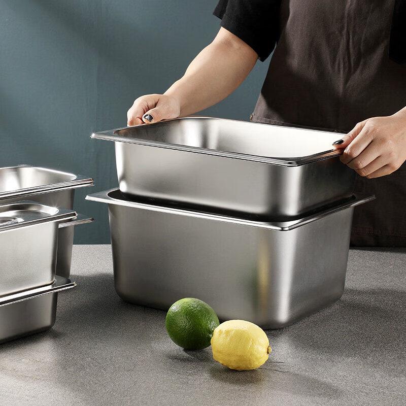 Коммерческий гастронорм-контейнер из нержавеющей стали 304