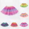 Children's Tulle Five-pointed Star Rainbow Skirt Peng Peng Skirt