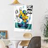 Dog Man Style Wall Decor Tapestry Art For Pet Memorial Birthdaywedding Party Backdrop Family Gift