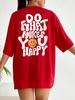 Do What Makes You Happy Funny Letter Graphic T Shirt Women Street Casual Tees Soft Short Sleeve Cotton Oversized Tee Clothes