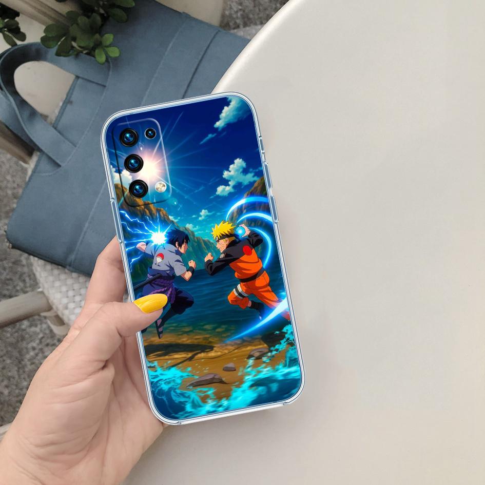 PP4 Anime Naruto Soft Shell Transparent Phone Case for Motorola Moto Edge 20 30 40 50 S30 Fusion Ultra Pro Neo Lite + G200 G23