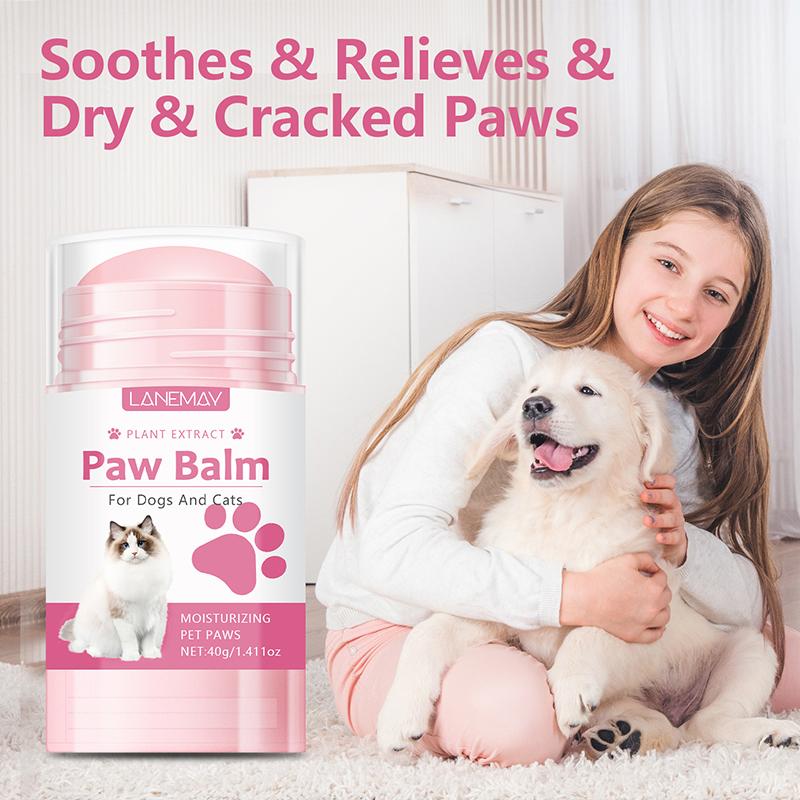 Dog Nose And Paw Balm Dog Paw Cream Cats Dogs Paw Protector Cream Pet Feet Moisturizer Pet Crack Feet Repair Pet Accessories