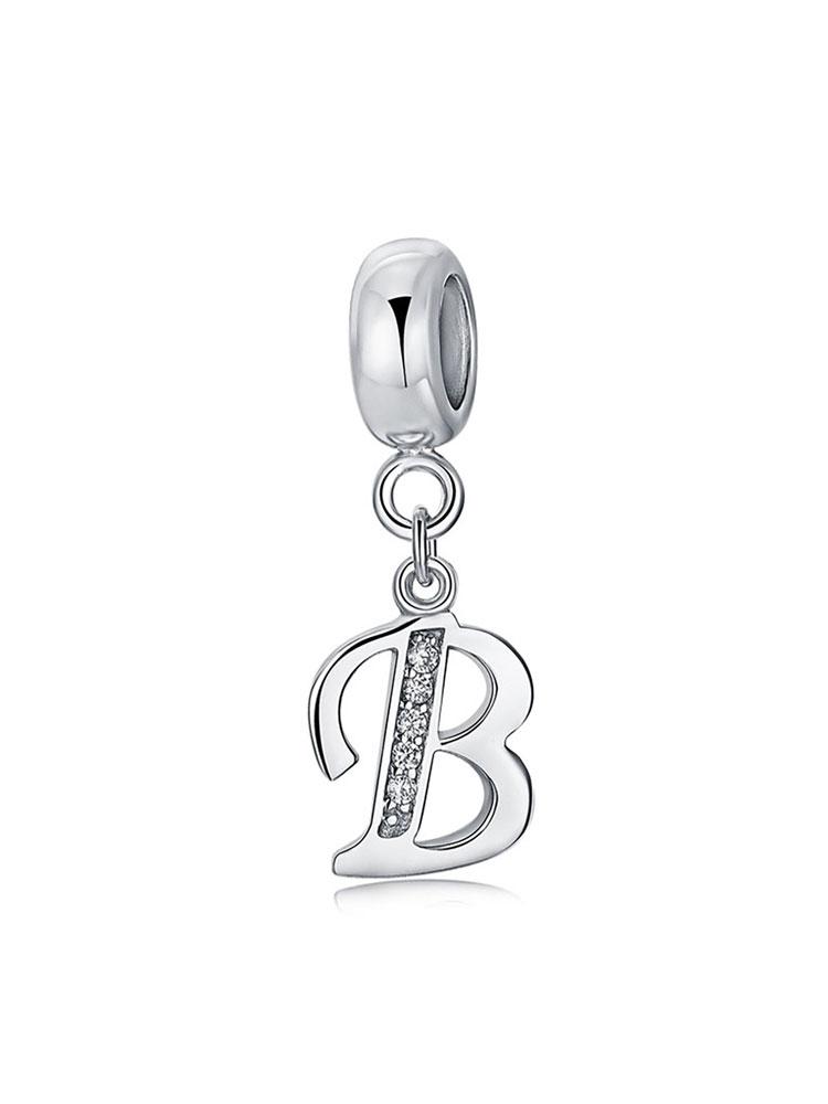 Медь Модные 26 Букв Шарм-Бусина для Женщин Подходят для Браслетов DIY Изготовление Юбилейный Подарок Изысканные Женские Украшения