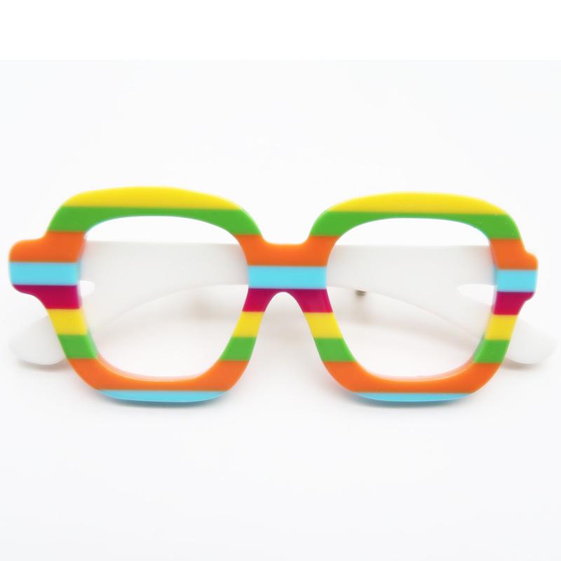 Бестселлер Yi'ai: Европейско-американская акриловая брошь в форме очков - Уникальный стиль, аксессуар-корсет