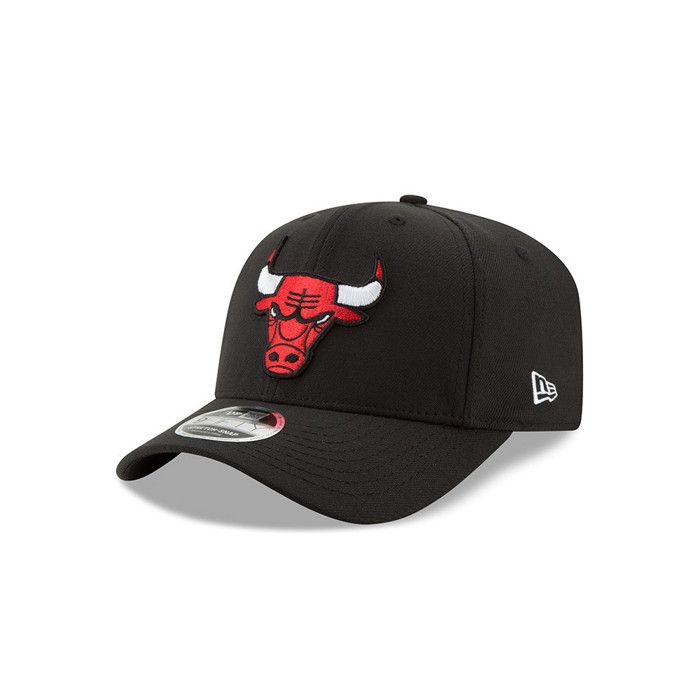 Casquette - New Era - 9Fifty - Chicago Bulls - Noir - Stretch Fit - Snapback