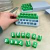 Alphabet Clay Letter Stamp Set Uppercase & Lowercase Letters for DIY Crafting & Scrapbooking