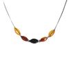 Necklace with Multi-colored Amber - Baltic Amber Collier