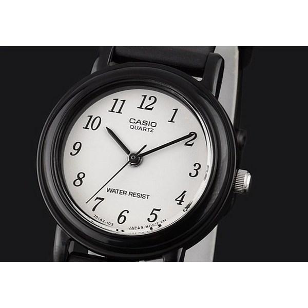 Casio Женские аналоговые студенческие часы для проверки способностей в колледже кварцевые уретановые часы LQ-139BMV-1BLDF