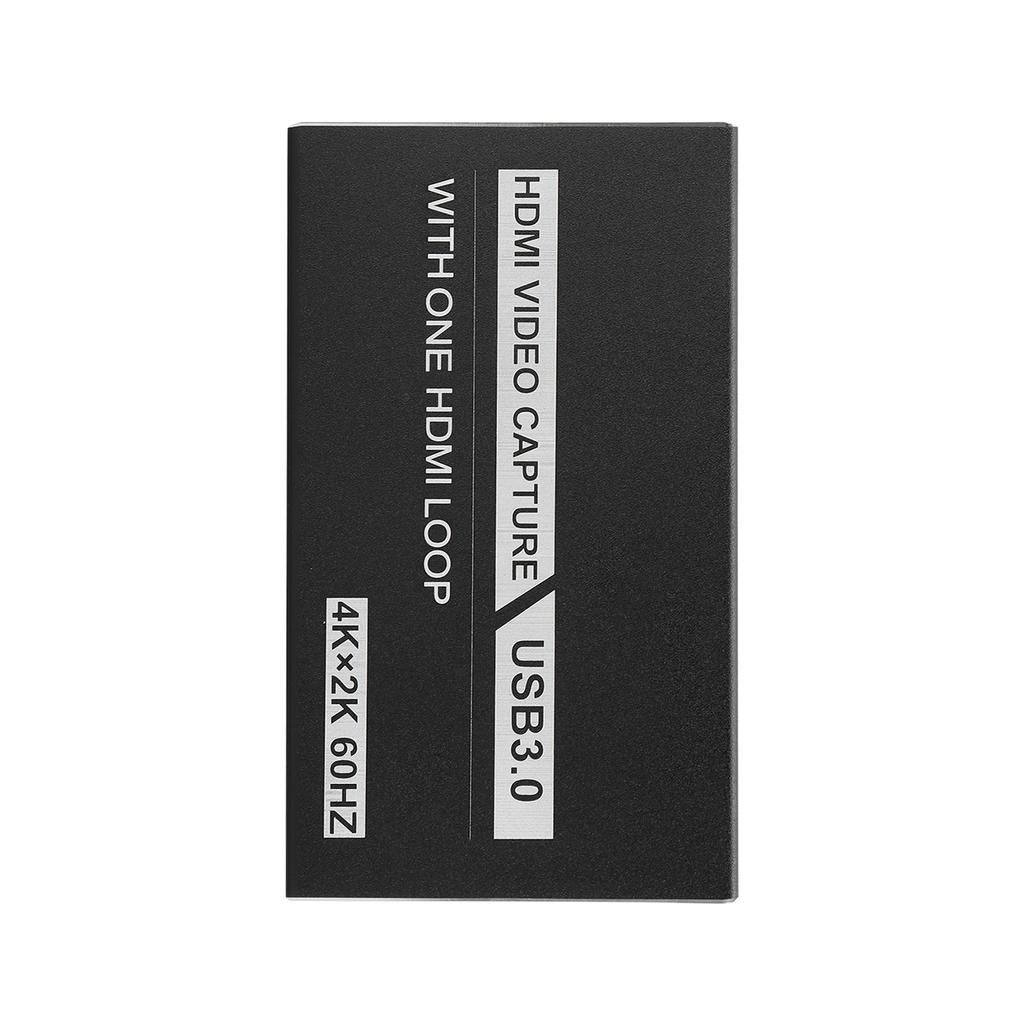 Карта захвата игрового видео 4K, высокое разрешение, USB3.0, 1080P, донгл для OBS