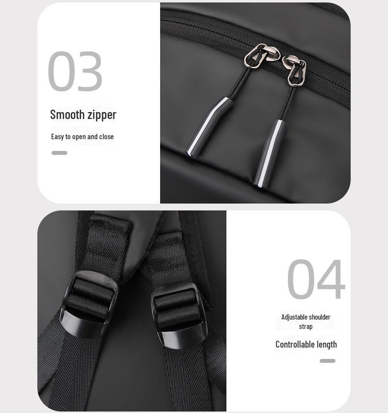 Универсальный легкий рюкзак для студентов и туристов: Модная, повседневная и деловая сумка для компьютера