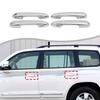 LHD Серебристая ABS Накладка на внешнюю дверную ручку для Toyota Land Cruiser LC300 +