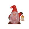 Внешняя акриловая светодиодная фигурка гнома, 25х17х29см