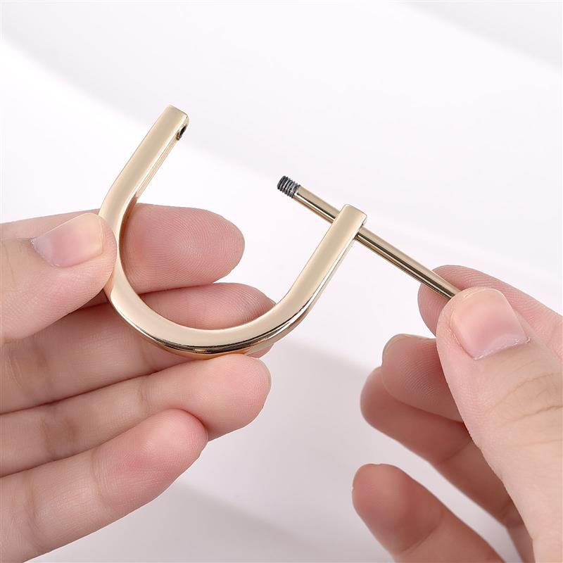 Металлическое D-кольцо D-кольца Пряжка для ремня Ремешок для сумки Сумочная фурнитура Швейные принадлежности 10 мм 15 мм 20 мм 25 мм 32 мм