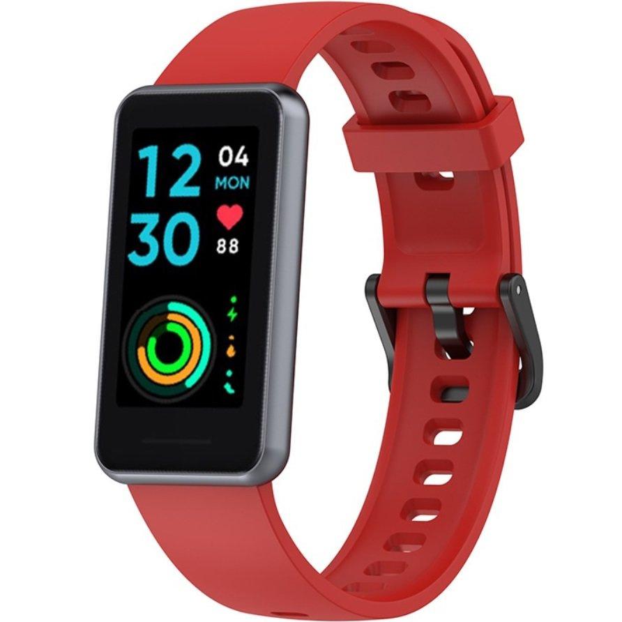 Silicone Strap for Realme Band 2, Red