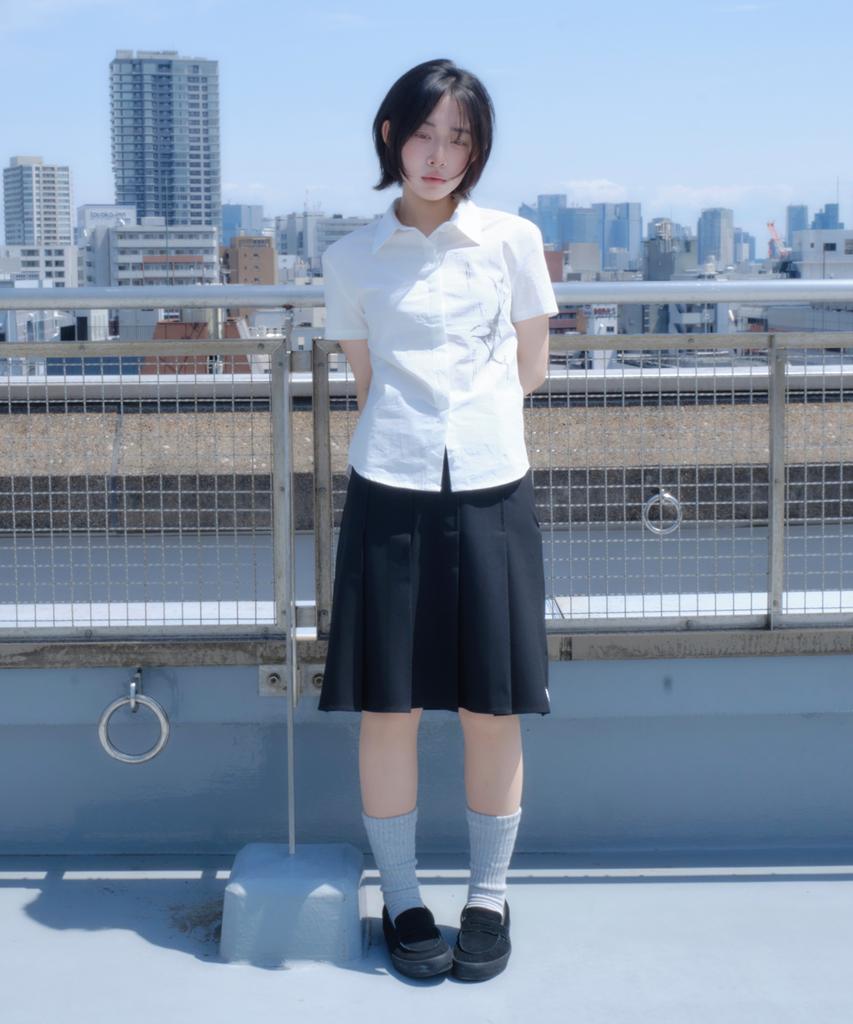 Плиссированная юбка миди Miyuki Miuki (черный)