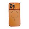 Электролитическое Магнитное Тонкое Кольцо Чехол для iPhone 16 Pro Max с Защитной Пленкой для Камеры