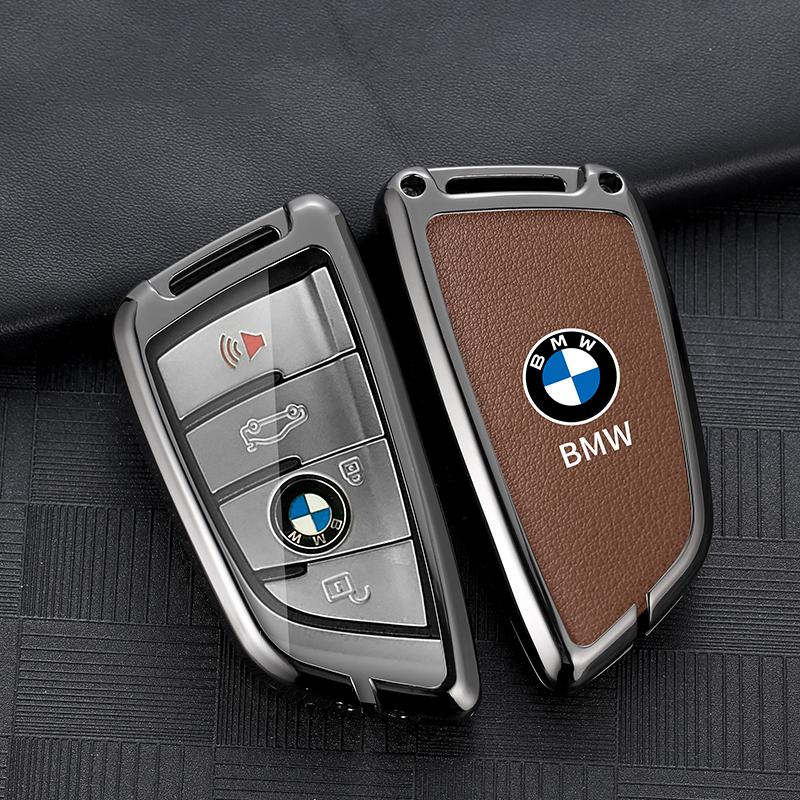 BBIJ5 Car Key Case Cover Bag For Bmw F20 G20 G30 X1 X3 X4 X5 G05 X6 X7 G11 F15 F16 G01 G02 F48 Accessories Holder Shell Keychainsories