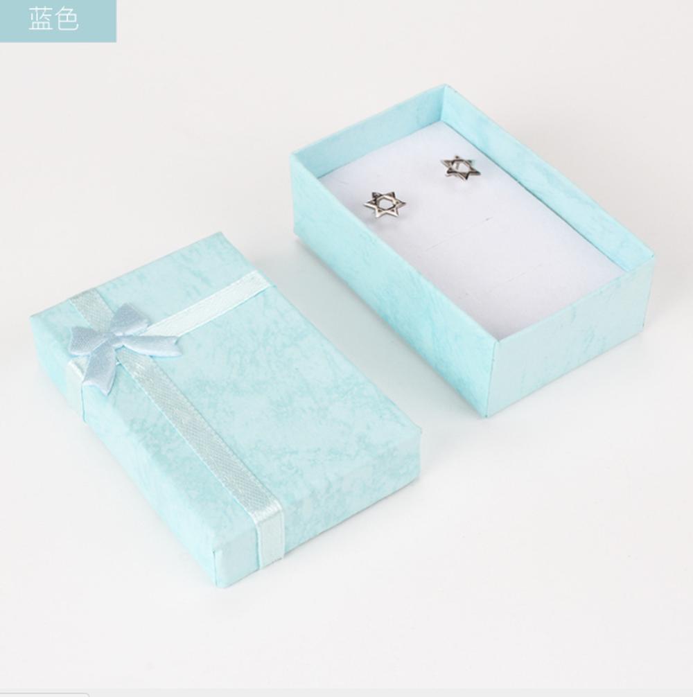 Подарочные коробки для ювелирных изделий с деталями, кольца, серьги, витрина для ювелирных изделий, подарочная коробка с бантом, квадратный футляр