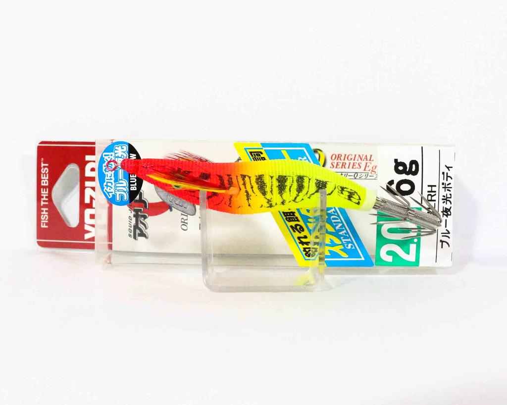 Yo Zuri Egi Aurie-Q Cloth Squid Jig Sinking Lure Size 2.0 A1246-BLRY (0818)