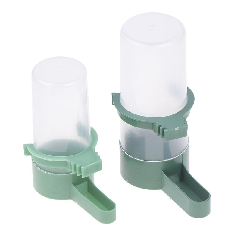 2 шт. кормушка для птиц, пластиковая, автоматическая, поилка, фонтан, бутылка для воды для попугаев, миски, принадлежности для птиц