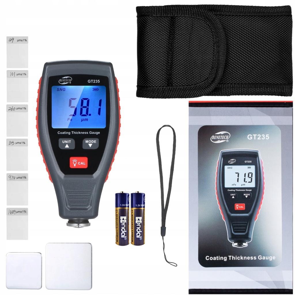 PAINT THICKNESS GAUGE COATING TESTER SENSOR