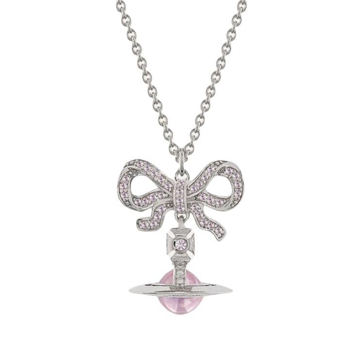 VIVIENNE WESTWOOD Хрустальные Ожерелья Унисекс Серебро 8050889595144