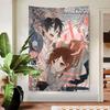 Тканевое панно Hori-san to Miyamura-kun, Постер с изображением Хори Кёко и Миямуры Идзуми, Настенное украшение, Фон для декора спальни, общежития