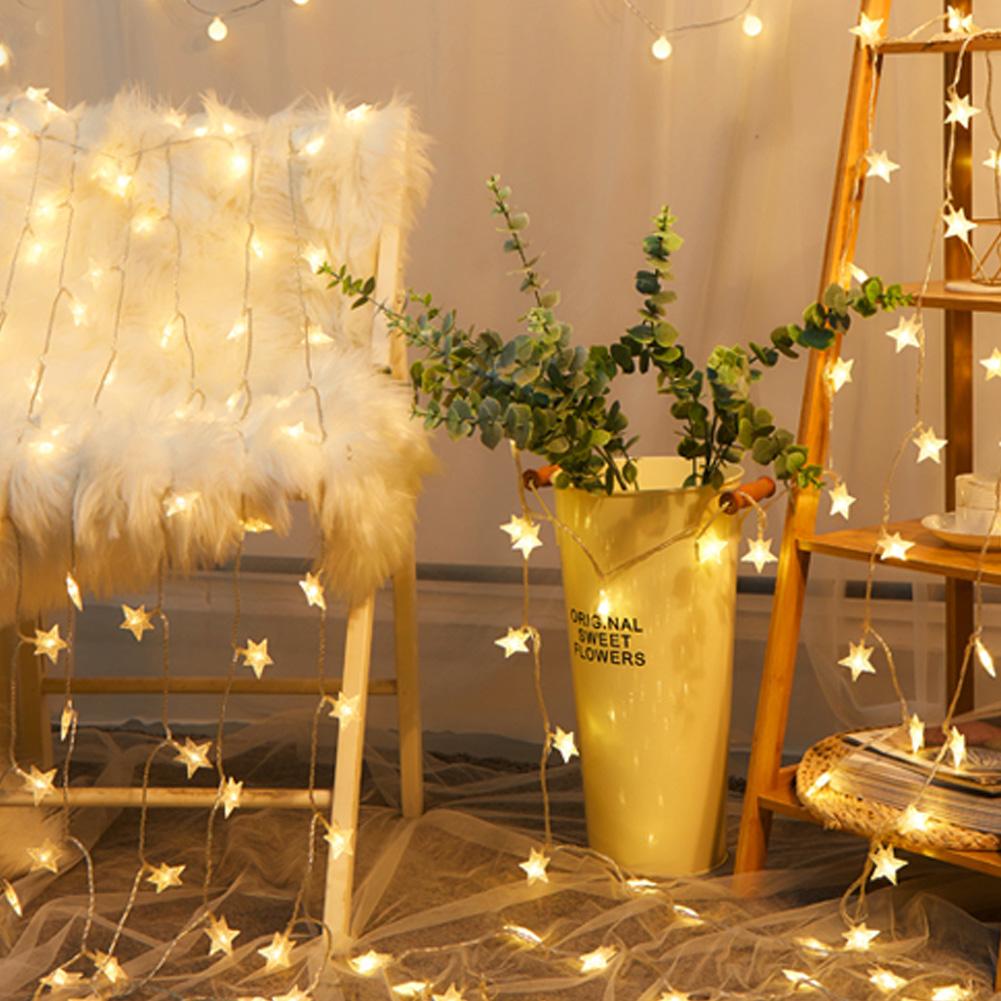 Светодиодная гирлянда, сказочные огни, огни для украшения дома, сада, вечеринки