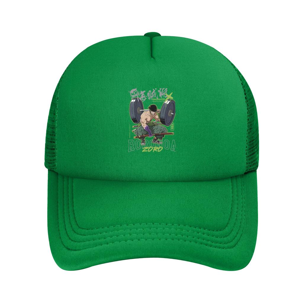Mihawk  onepieces  Flag Trucker Hat Unisex Sport  Mesh Baseball Cap Polyester Adjustable Sports Cap