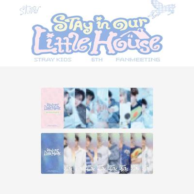 Предзаказ 6-го фанмитинга Stray Kids Stay in Our Little House Специальная коллекционная карточка